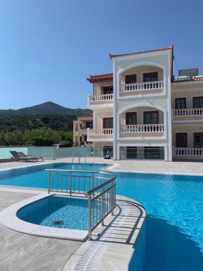 Anemos Apartments Marathókampos Exterior foto
