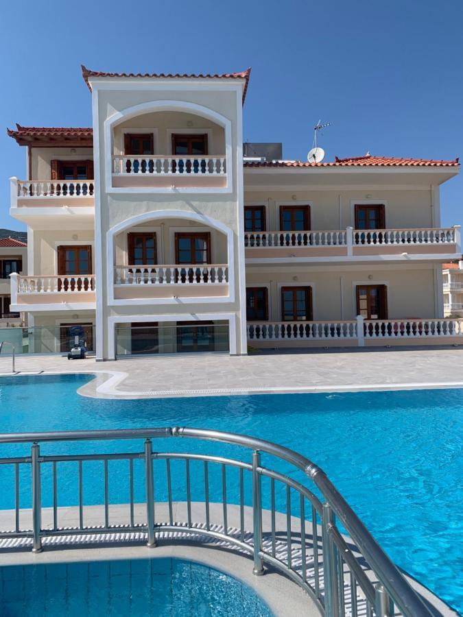 Anemos Apartments Marathókampos Exterior foto